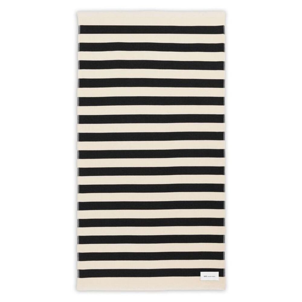 Ami Paris Men Striped Beach Towel